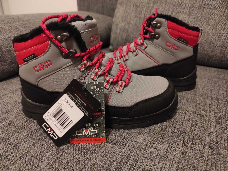 Buty trekkingowe cmp kids annuuk snow boots 35