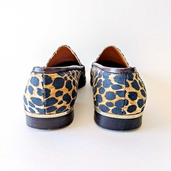 Туфлі Dolce Gabana 41-42, розмальовка леопард