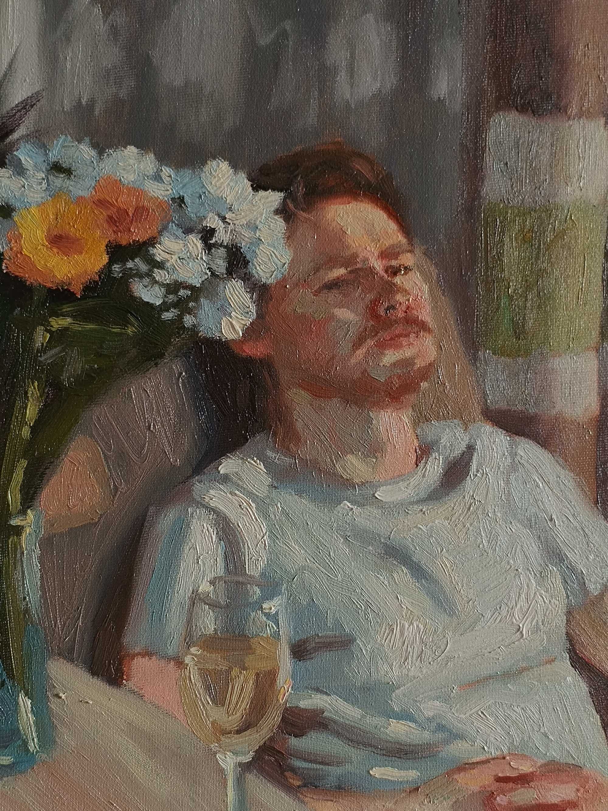 ,,Melancholia" obraz olejny