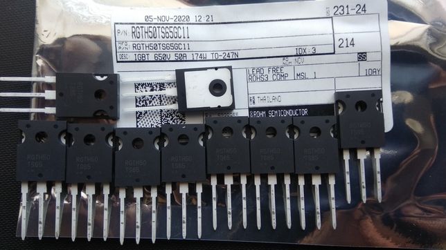 Транзисторы IGBT 50A,70A,80A  650V