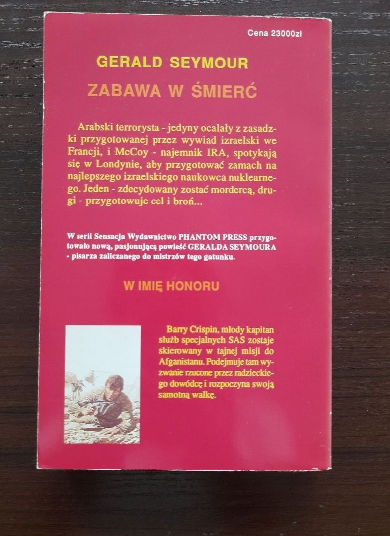 Zabawa w śmierć,  Gerald Seymour