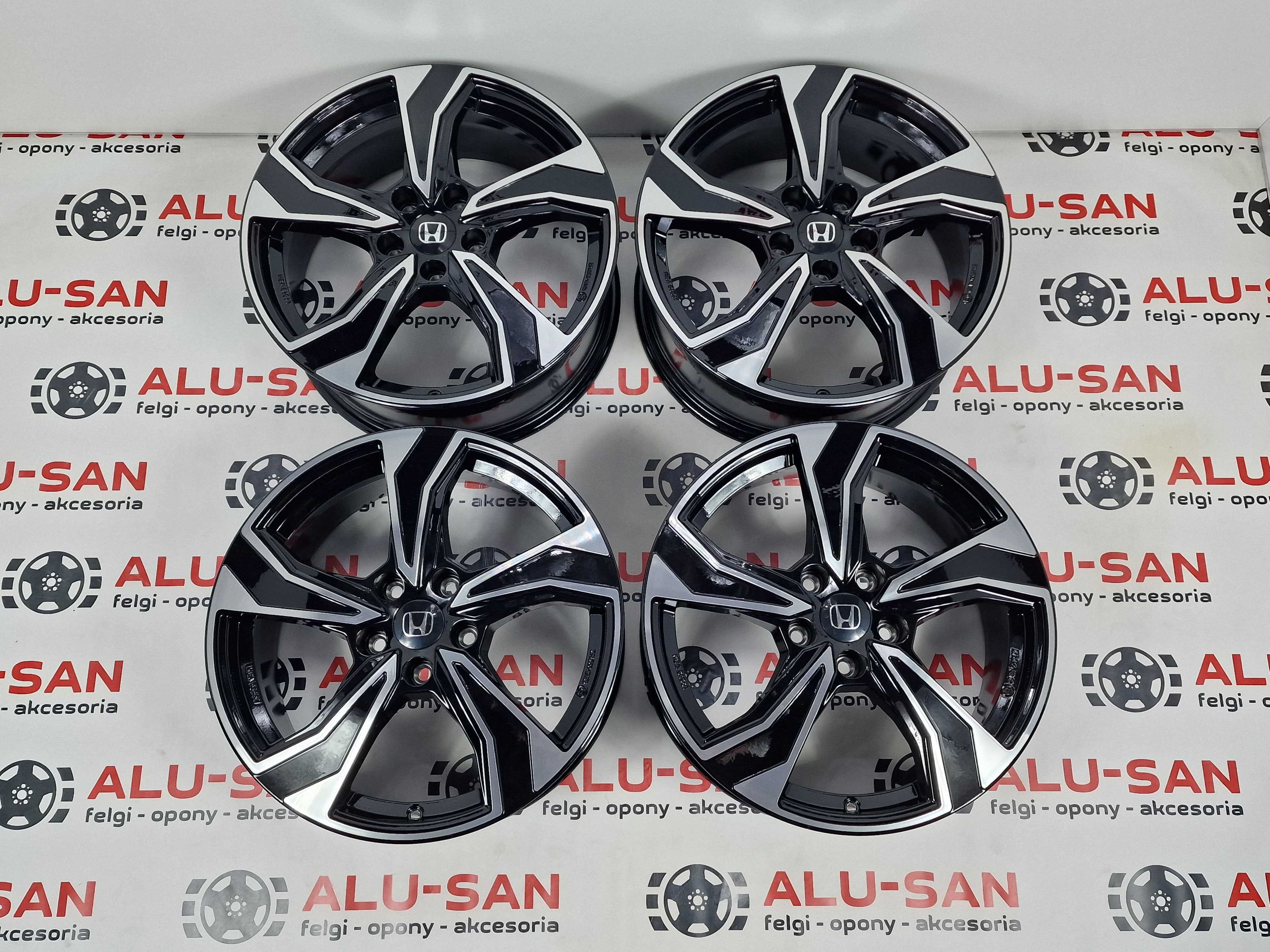 NOWE alufelgi HONDA 18" 5x114,3 Accord Civic HR-V CR-V - Czarne