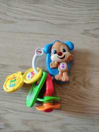 Zabawka dla niemowlaka Fischer Price kluczyki szczeniaczka uczniaczka