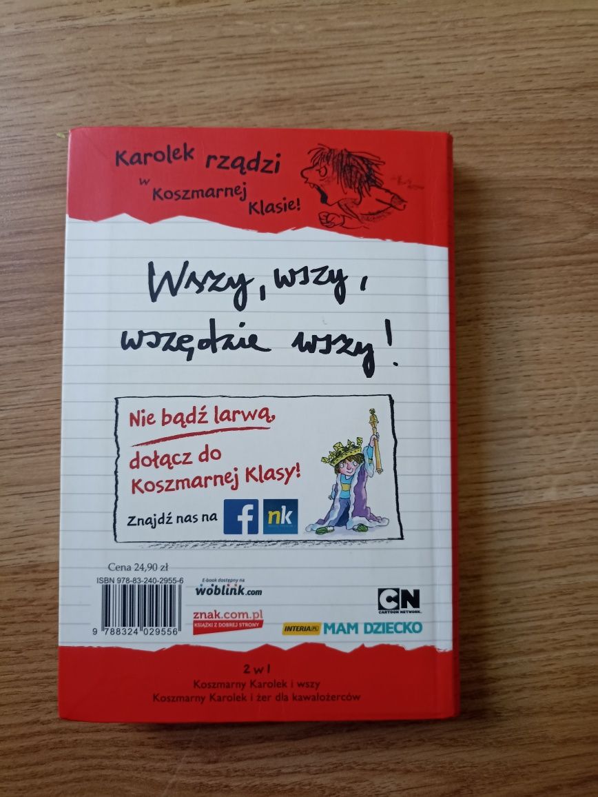 koszmarny karolek, wszędobylskie wszy