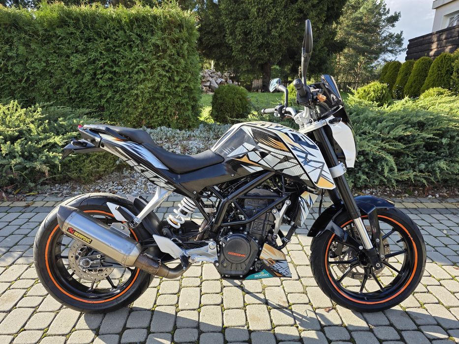 Ktm Duke 125-ABS-Akrapovic-Duzo dodatkow-Dowóz!!!