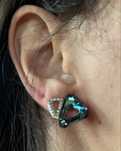Brincos e pulseira infinito