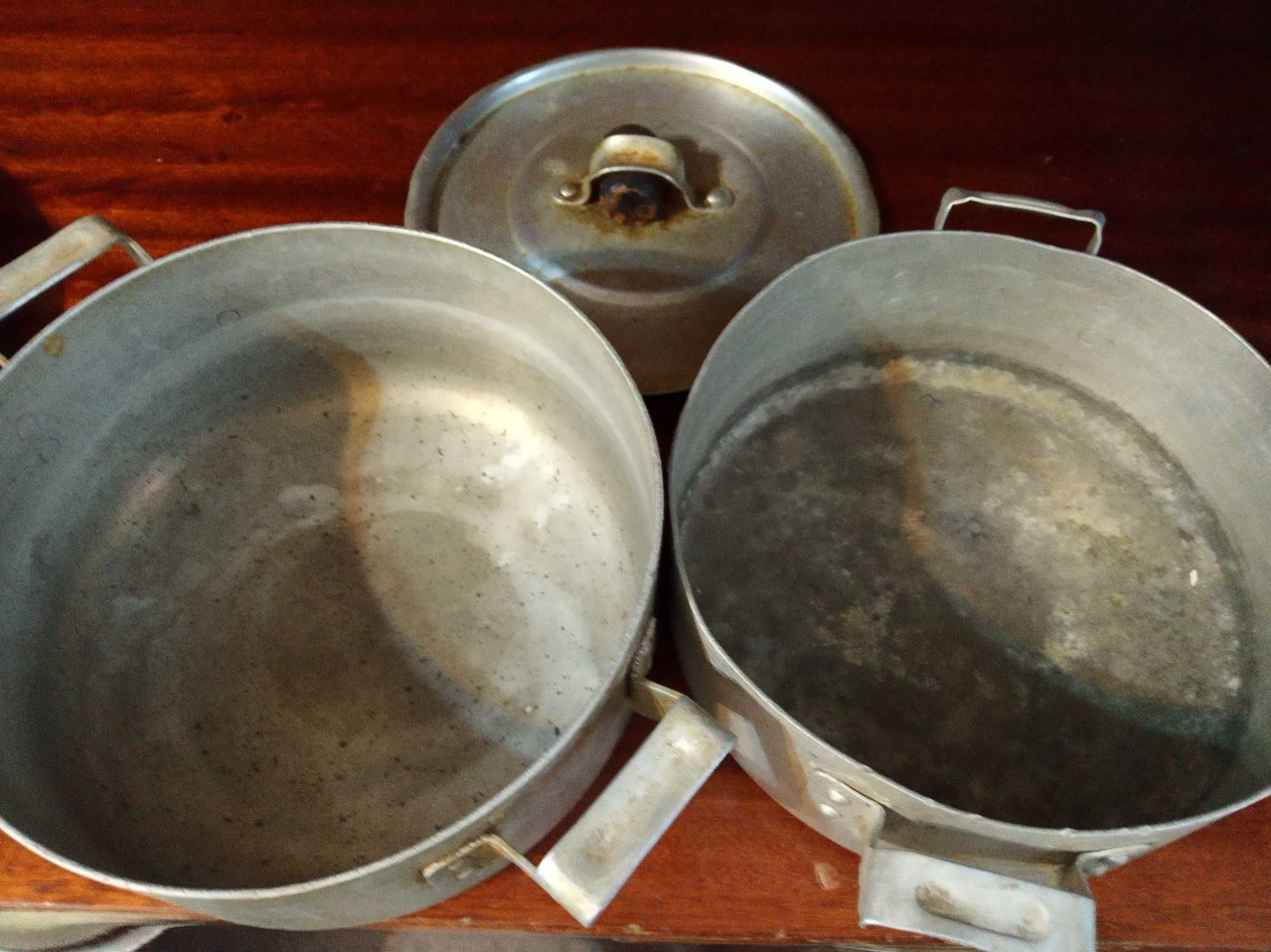 Алюминиевая посуда, кастрюли, бидон сковорода СССР