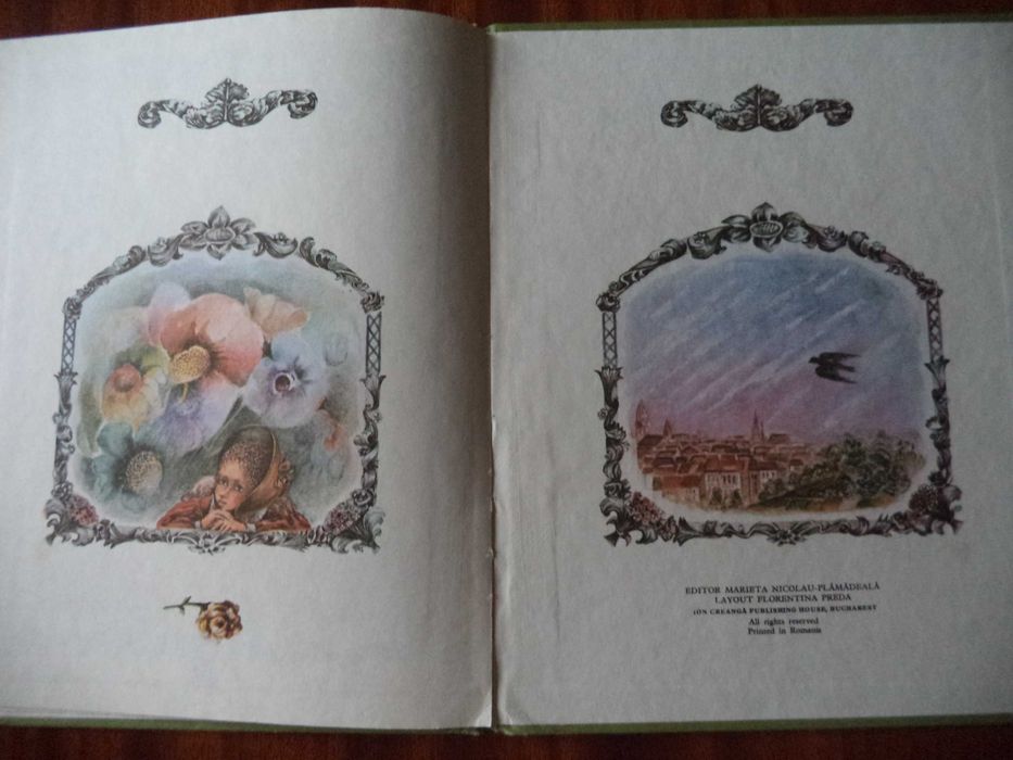 Английский язык Г. Х. Андерсен «Дюймовочка». Книга 1985г.вып.