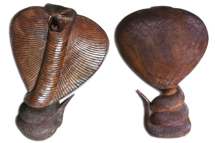 Rzeźba Figurka SŁOŃ z Drewna Suar z Ornamentem 30x20cm