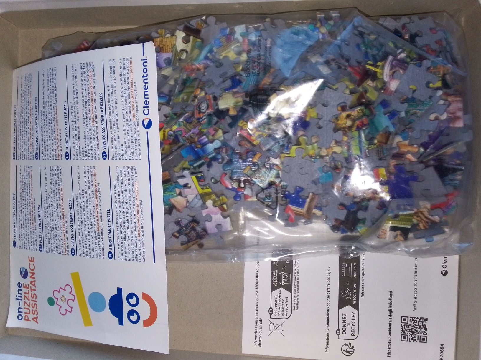 Puzzle 500 elementów nowe