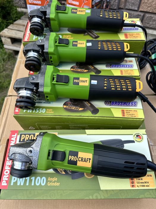 Болгарка Procraft 125 круг ушм турбинка