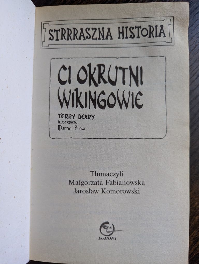 Ci Okrutni Wikingowie Terry Deary