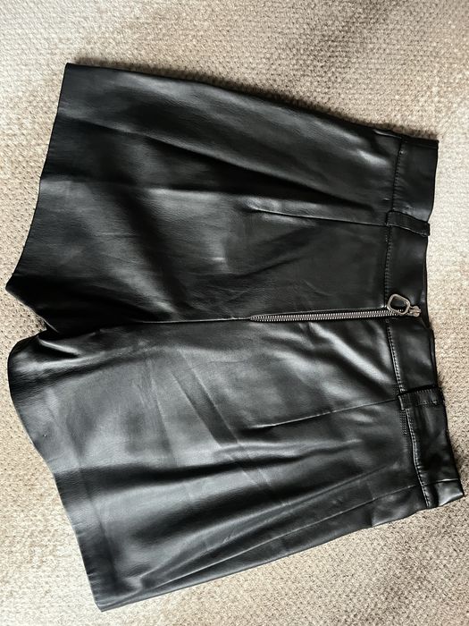 Спідниця - шорти шкіряні
