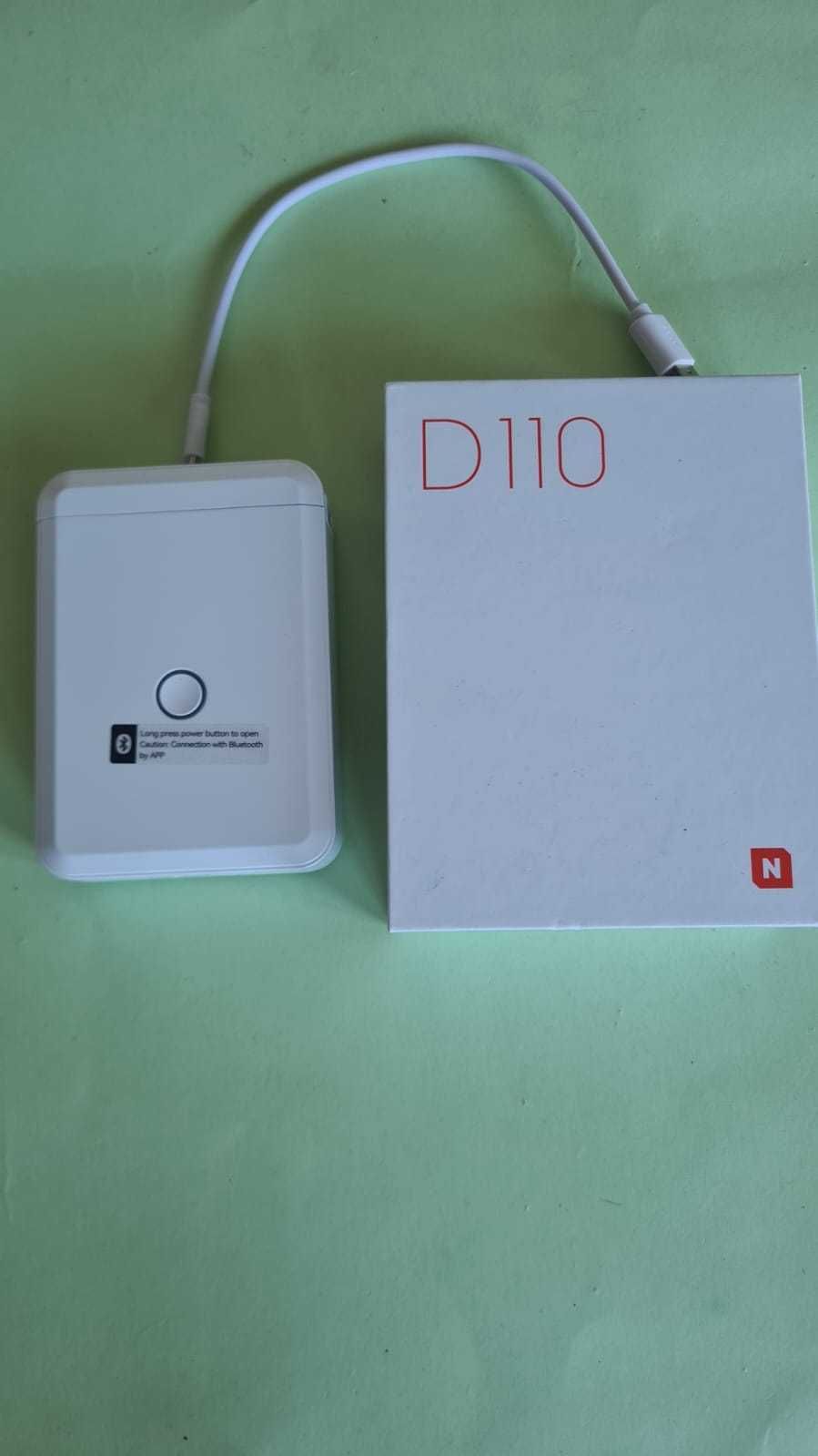 Przenośnia mini drukarka do etykietowania cenówka D110  SPP251