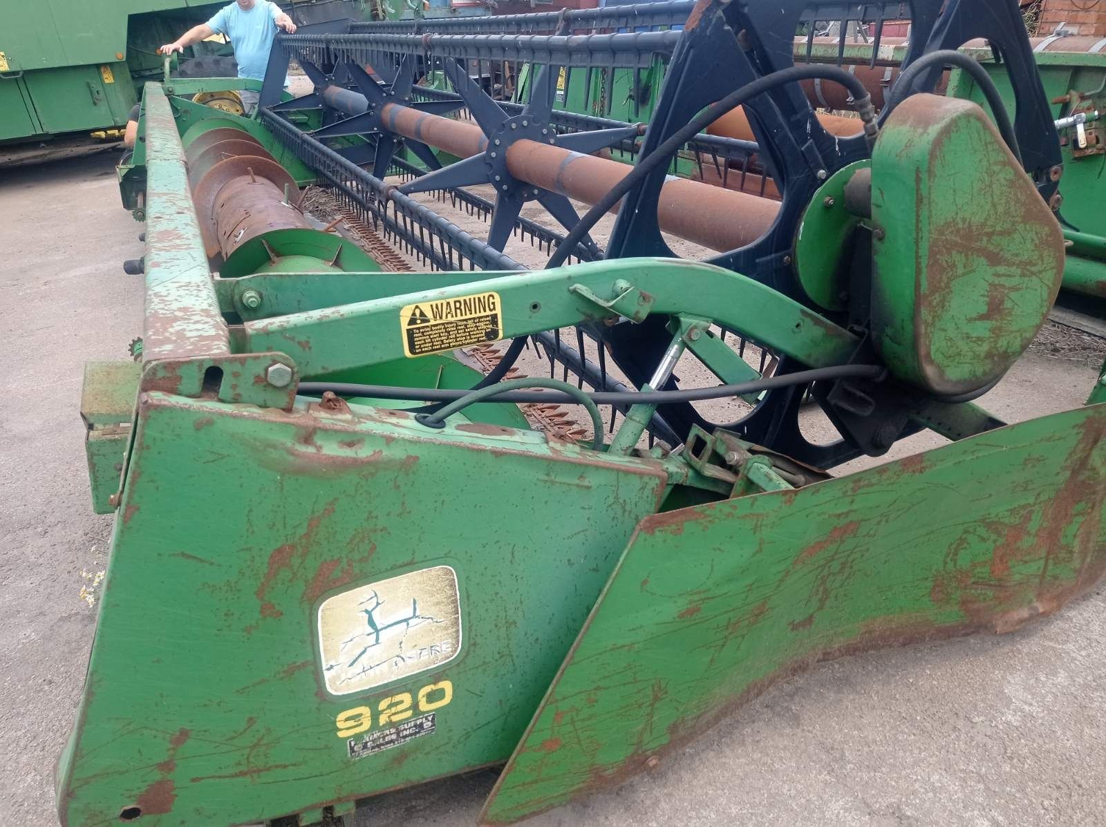Комбайн Джон Дір 9500, JOHN DEERE, з кукурудзяною жаткою 892, 1997 р.в