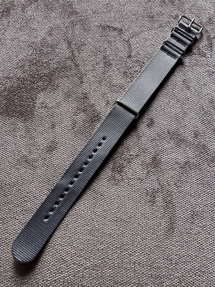 Pasek nato 22mm nowy  szary seiko bulova casio citizen