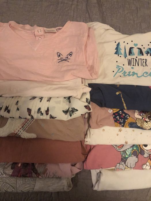 Wielka paka ubranek dziewczynka roz. 98-104