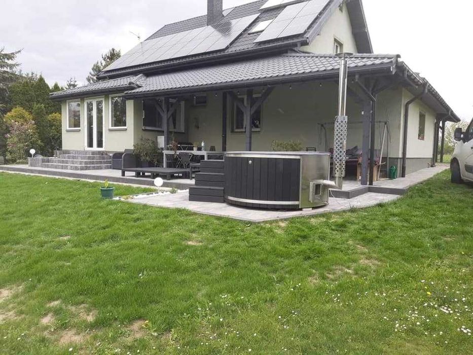 Gorąca Bania Balia Ogrodowa Jacuzzi GAZOWA ELEKTRYCZNA AKRYLOWY wkład