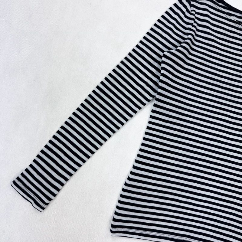 Koszulka z długim rękawem longsleeve w paski Marc O’Polo