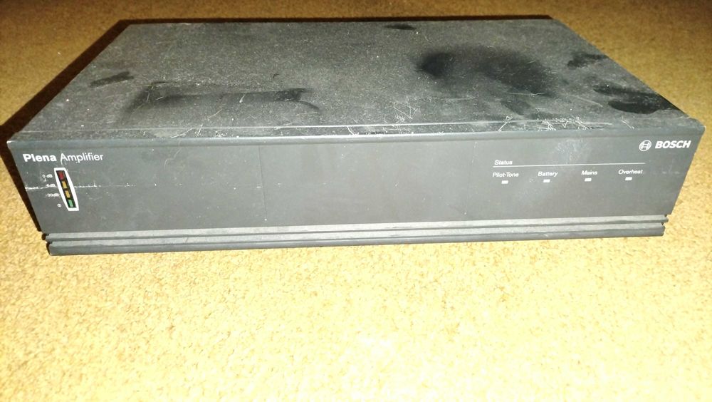 AMPLIFICADOR de POTENCIA PROFISSIONAL- BOSH PLENA - LBB1935/20 - 1100€