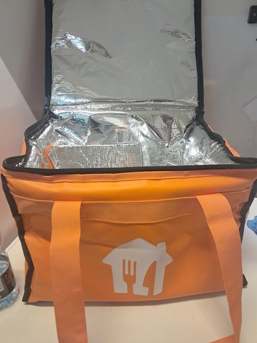 Duża torba termiczna termiczna na jedzenie pyszne.pl