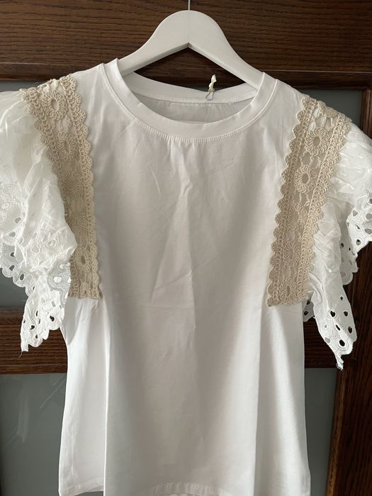 Bluzka w stylu boho rozm.uniwersalny