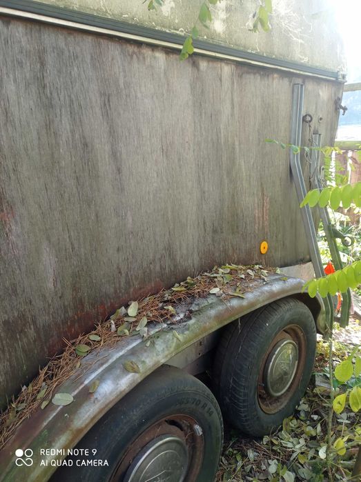 Przyczepa do przewozu koni, zwierząt do remontu