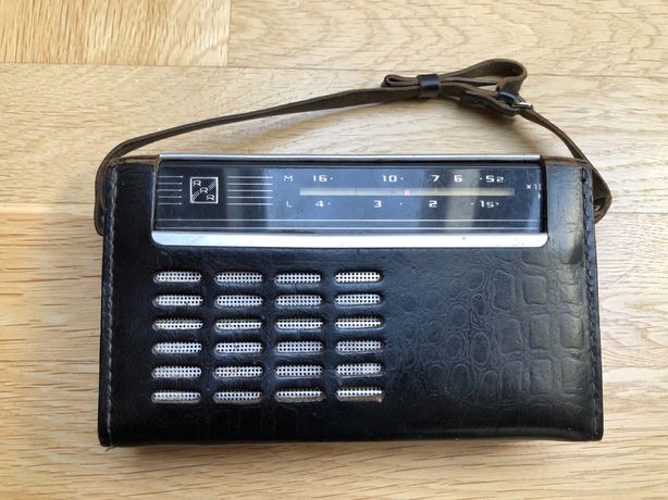Radio przenośne PRL vintage made in USSR rosyjskie