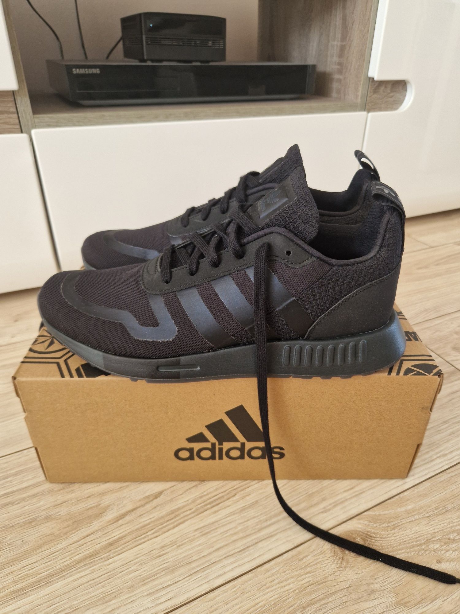 Czarne sneakersy Adidas r. 42 2/3