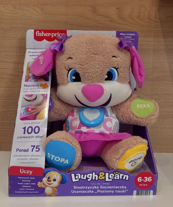 Siostrzyczka szczeniaczka Uczniaczka fisher-price