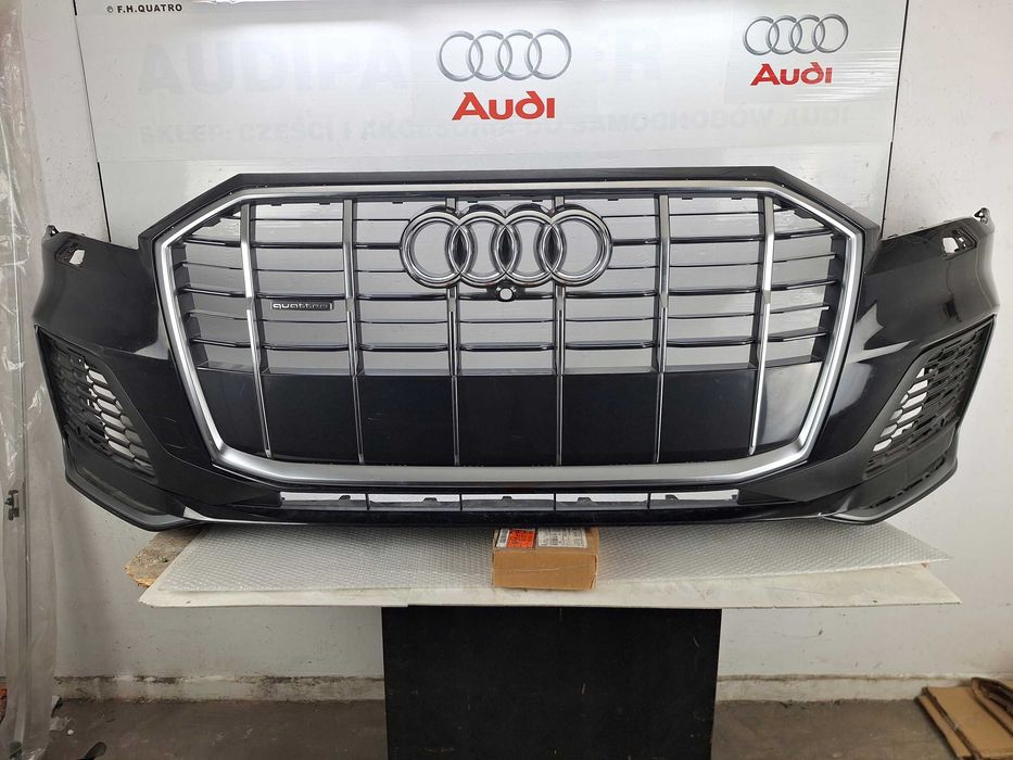Audi Q7 4M Бампер передний рестайлинг дорестайлинг