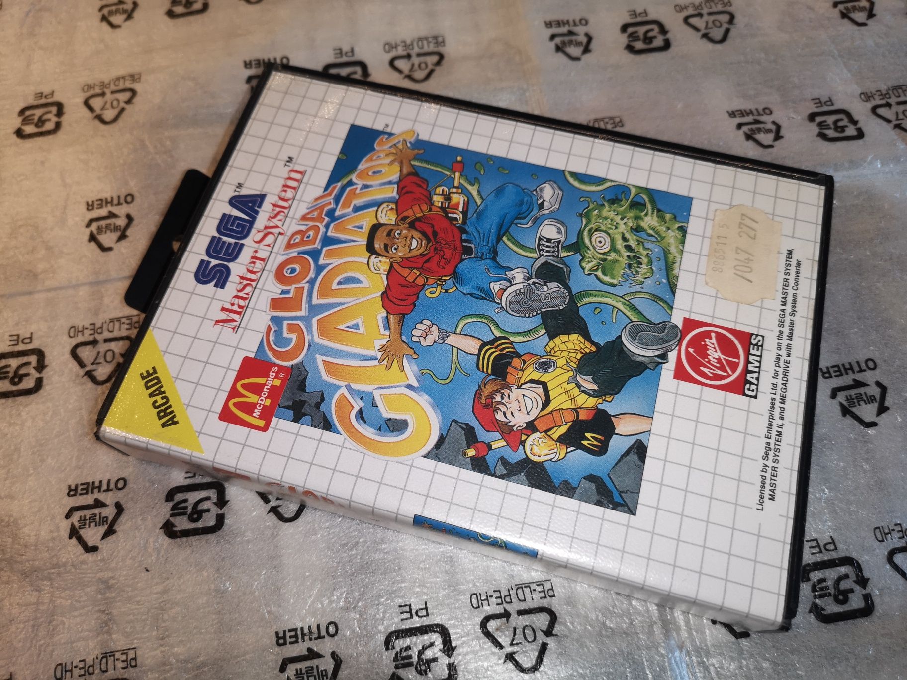 Global Gladiators SEGA MASTER SYSTEM gra (w pudełku) testowana