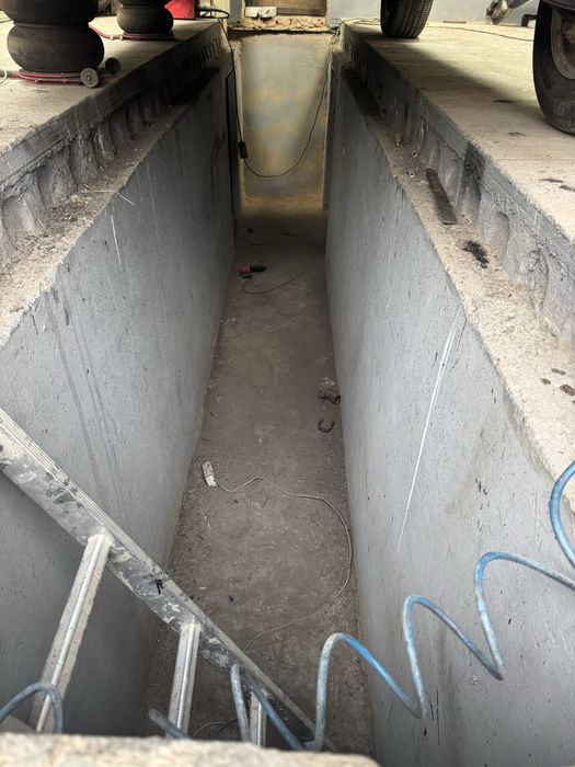 Гараж 6 на 6 метрів Високий під Бус Підвал на весь гараж Яма охорона