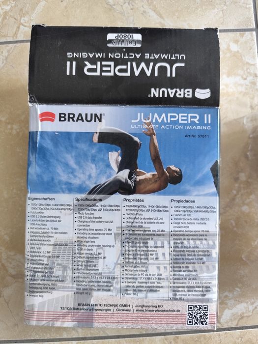 Câmara de ação Braun