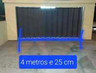 Portão de garagem de fole
