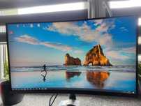 Monitor zakrzywiony Samsung 60hz 27"  + komputer zestaw!