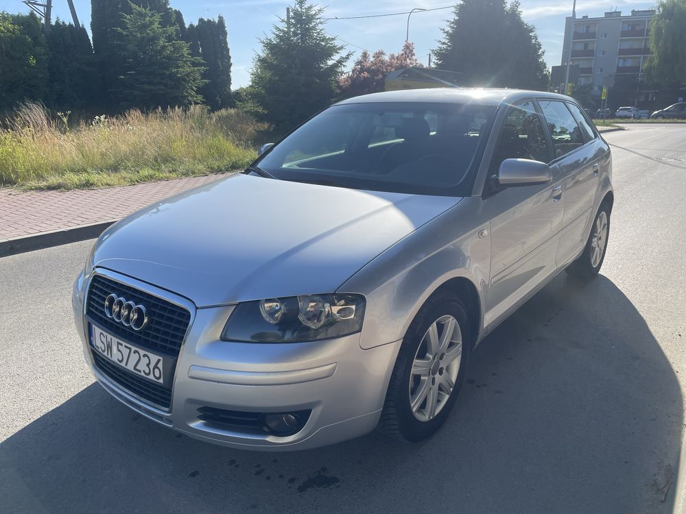 AUDI A3 8P ** LIFT ** 1.6b MPI ** 06r ** ZADBANA ** Bez rdzy ** OKAZJA