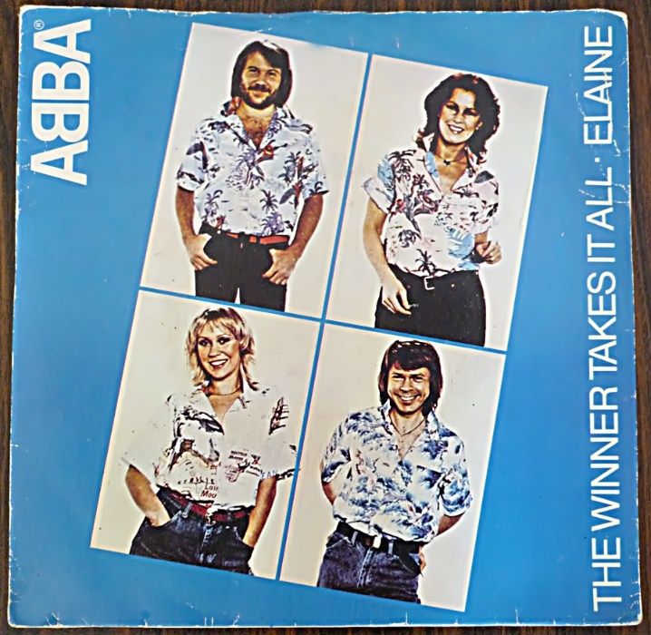 (Raro) Vinil single - ABBA - The winner takes it all