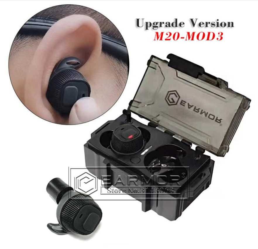 Тактичні активні беруші EARMOR M20 - M20T Bluetooth ORIGINAL Навушники