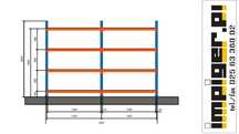 Regał półkowy nowy Mecalux M7 picking 200x140x60 - 4 półki 2 sekcje