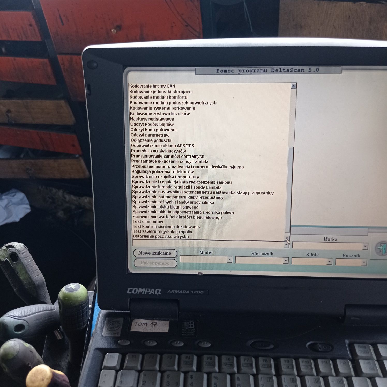 program diagnostyczny Delta skan oryginalny