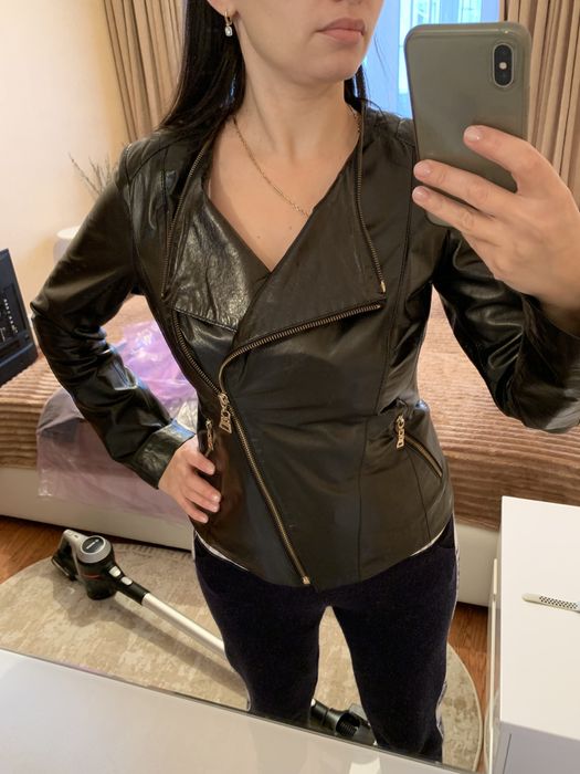 Кожаную куртку 3в1, С