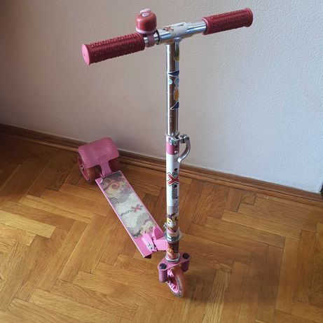 Детский трехколесный самокат Explore Omni Sport pink от 2,5 л до 80 кг
