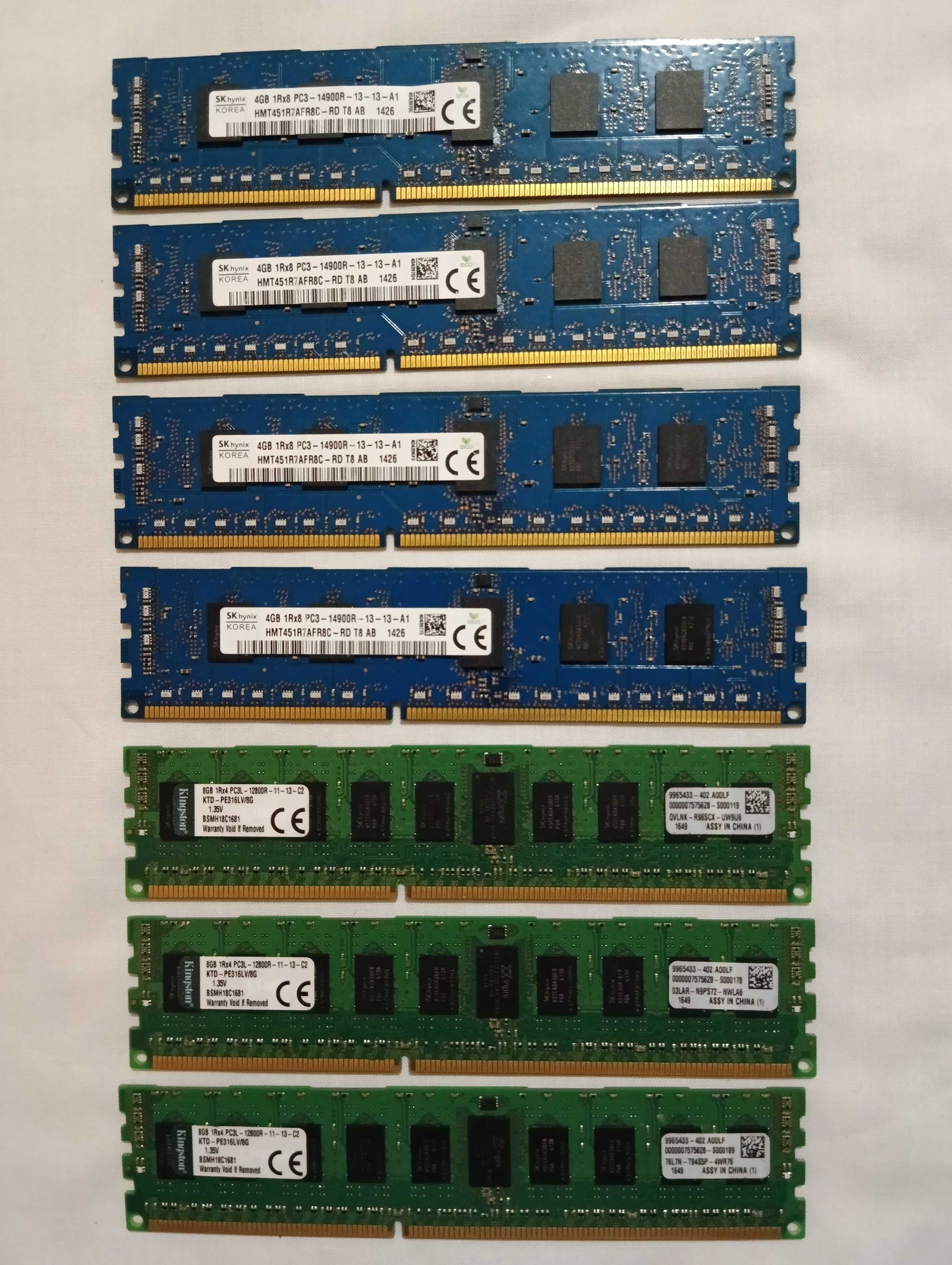 Оперативна пам'ять. 8gb і 4gb. Оперативная память на 8gb и 4gb.
