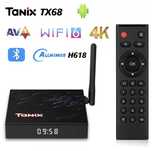 Smart TV Box Tanix TX68 H618 4GB/32GB Android 14