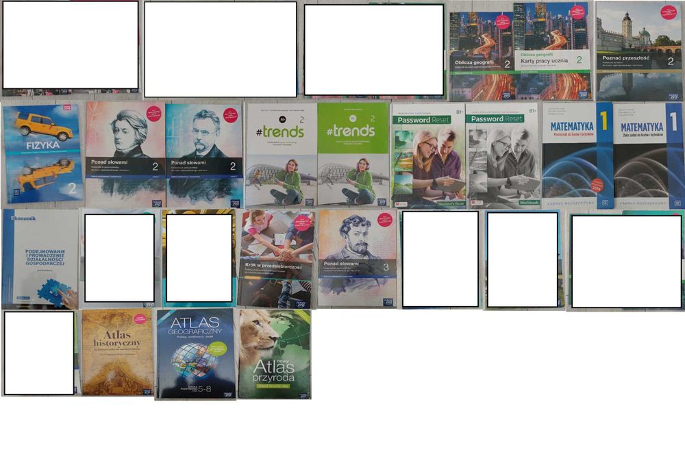 Podręczniki do liceum i technikum 1 i 2 klasa