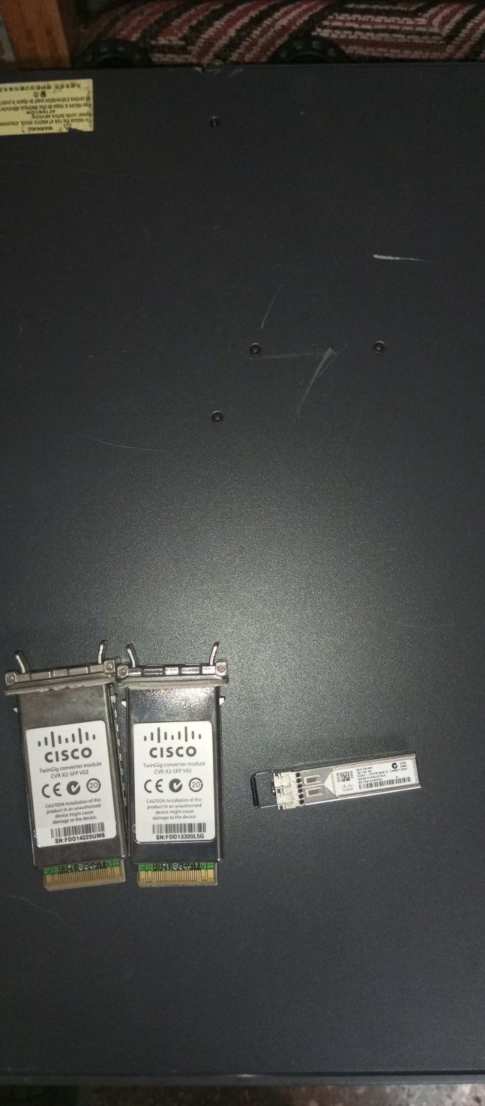 Комутатор Cisco Catalyst 3750E 24PD-S,  з модулями.