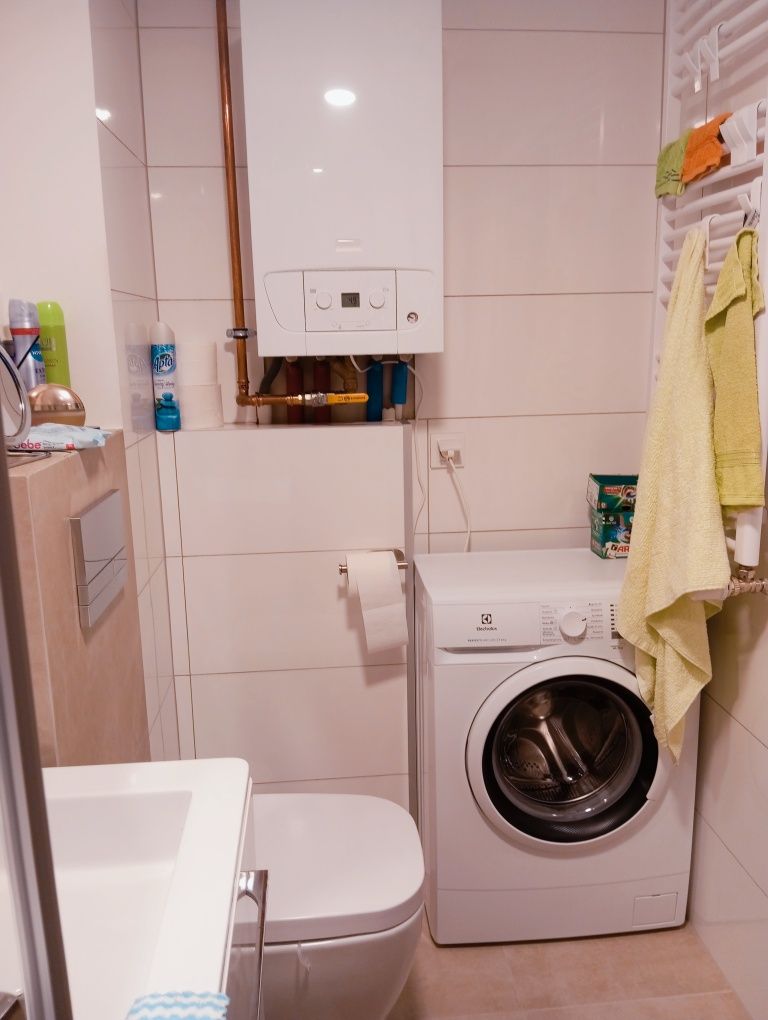 Apartament w Trzęsaczu z duzym tarasem i podgrzewanym basenem