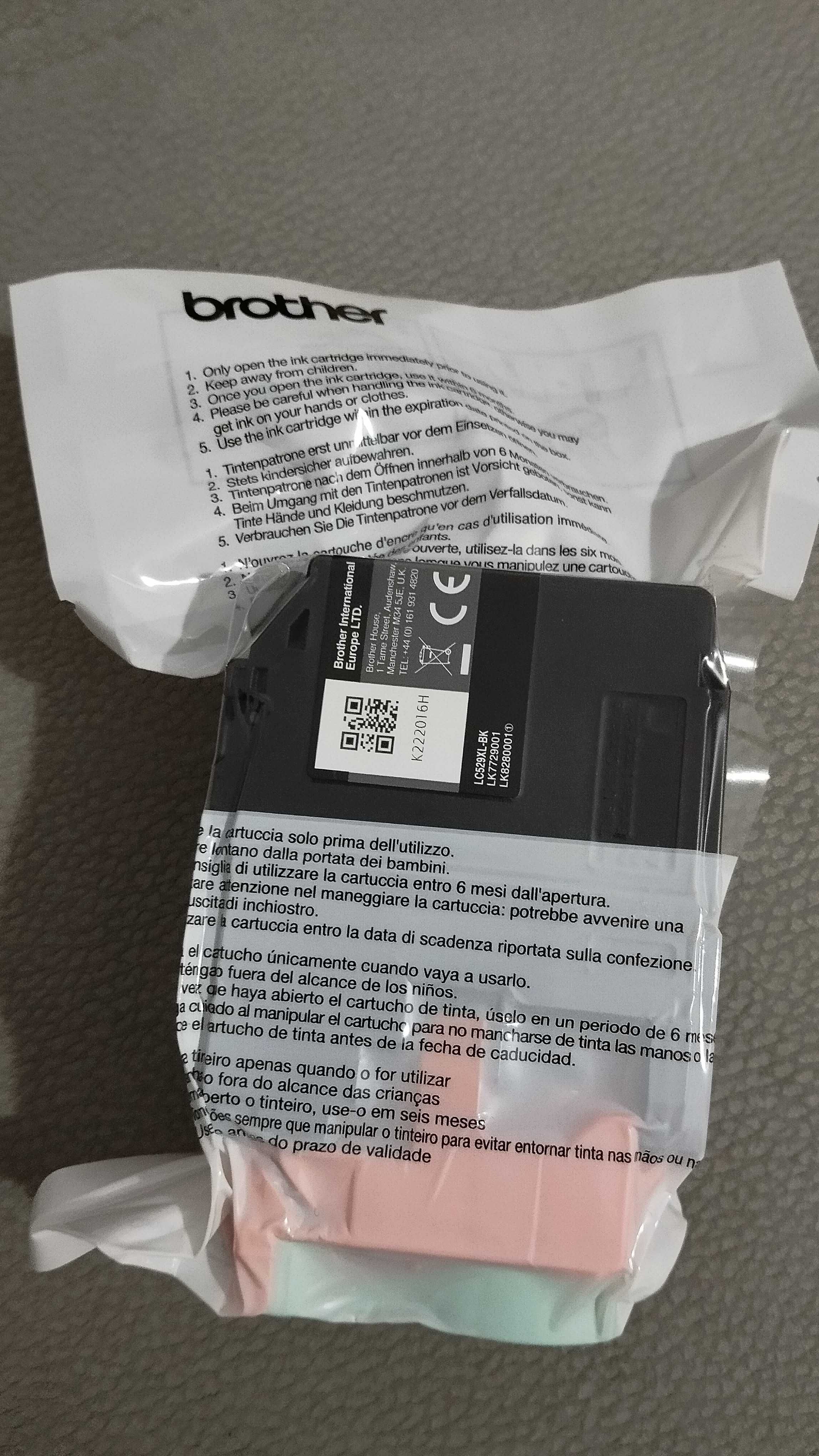 Tusz LC529XL-BK drukarka BROTHER