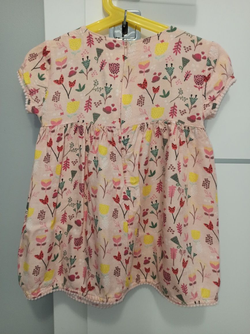Sukienka w kwiatki Cocodrillo r. 86.